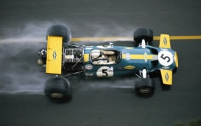 Brabham's last race 1970 Monaco