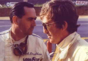 Jack Brabham and Jochen Rindt 1968