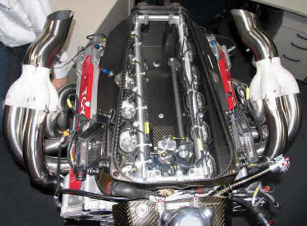 Toyota V10 formula 1 engine