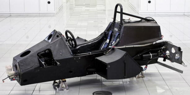McLaren MP4/1C, first F1 car with Carbon fiber moulded monocoque 