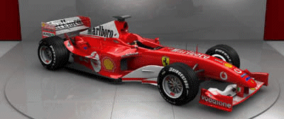 Ferrari F2003 livery