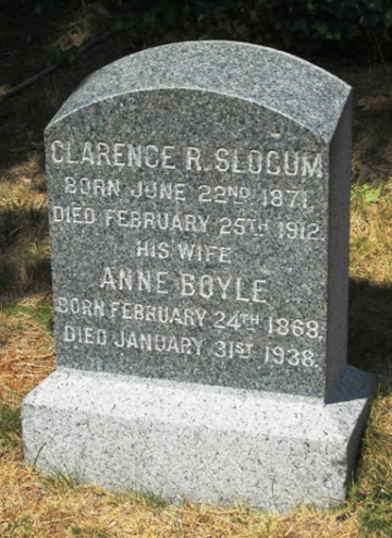 Grob Clarence Rice Slocuma