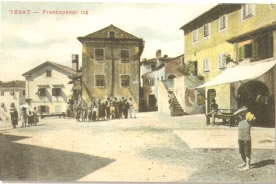 Frankopanski trg na Trsatu 1907