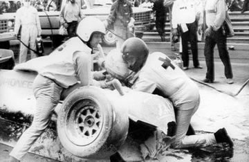 Riccardo Paletti's crash, and Sid Watkins on help