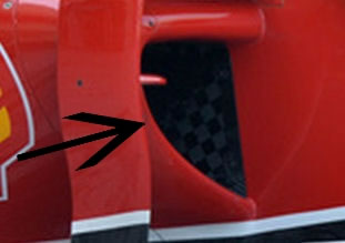 Detail of Ferrari STF