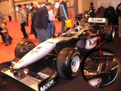 Chimey at McLaren MP4-14