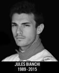Jules Bianchi, best wishes