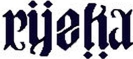 Ambigram Rijeka