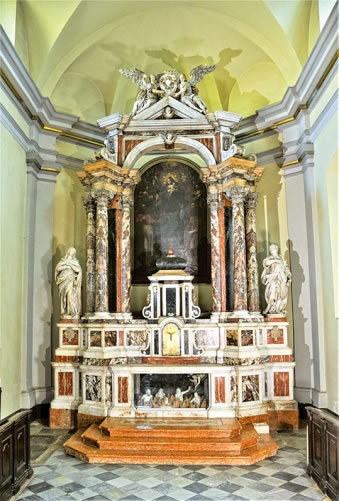 Glavni oltar u nekadašnjoj augustinskoj crkvi svetog Jeronima, 1744.,
