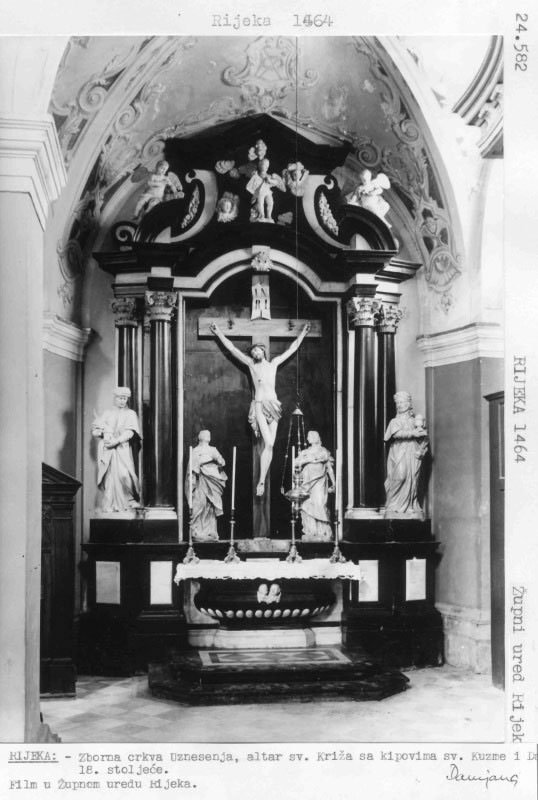 Oltar svetog Križa u Zbornoj crkvi (Assunti)