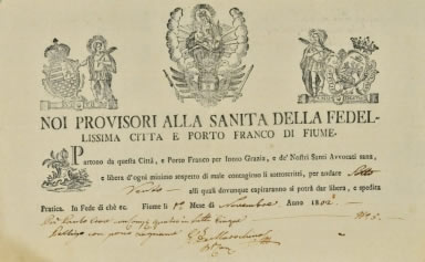 Plakat pozivnica na cijepljenje 1889.