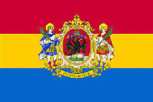 Riječka zastava u upotrebi od 10 Lipnja 1870 do oko 1900