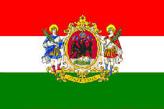 Riječka zastava u upotrebi od 1835 do 10 Juna 1870