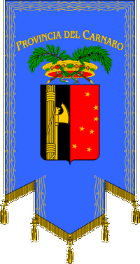 Zastava-Gonfalon Provincije del Carnaro