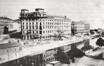 Hotel Kontinental, Rijeka, u izgradnji