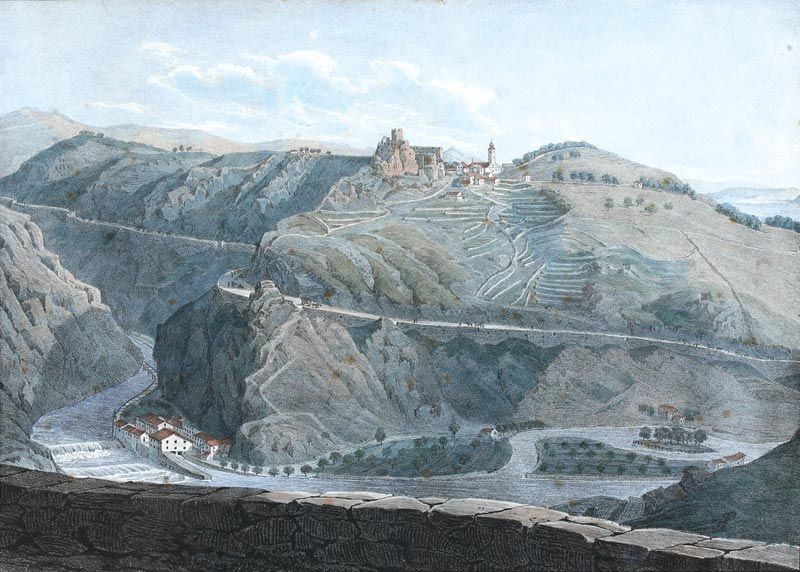 Tvornica papira Rijeka, grafika 1831