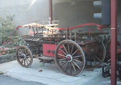 Stara vatrogasna pumpa izložena u Krešimirovoj