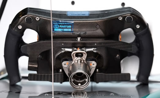 Mercedes F1 steering wheel, 2015