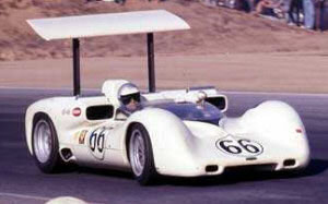 The high-winged Chaparral 2E of 1966