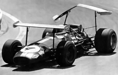  Wing failure 1968, Brabham